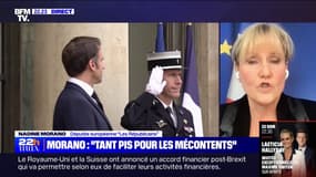 Loi immigration: "On sent qu'Emmanuel Macron est mal à l'aise face à la fermeté nécessaire à mettre en place concernant la question migratoire", affirme Nadine Morano (LR)