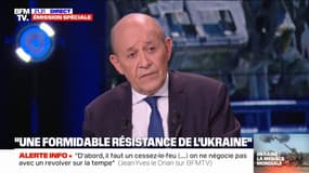 Jean-Yves Le Drian sur l'Ukraine: "Je pense qu'on s'achemine vers une guerre longue"