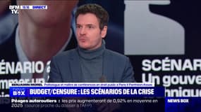 Pour le politologue Benjamin Morel, une démission d'Emmanuel Macron n'arrangerait "pas forcément la donne avec le blocage de l'Assemblée, qui est un blocage structurel"