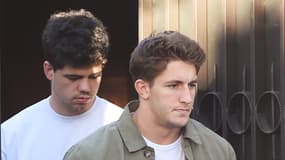 Oscar Jegou et Hugo Auradou le 12 août 2024.