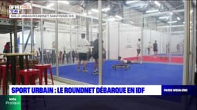 Seine-Saint-Denis: découverte de la première salle consacrée au roundnet, un nouveau sport urbain