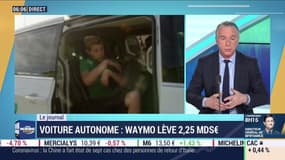Voiture autonome : Waymo lève 2,25 milliards de dollars
