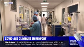 Covid-19: les cliniques privées viennent en renfort des hôpitaux publics