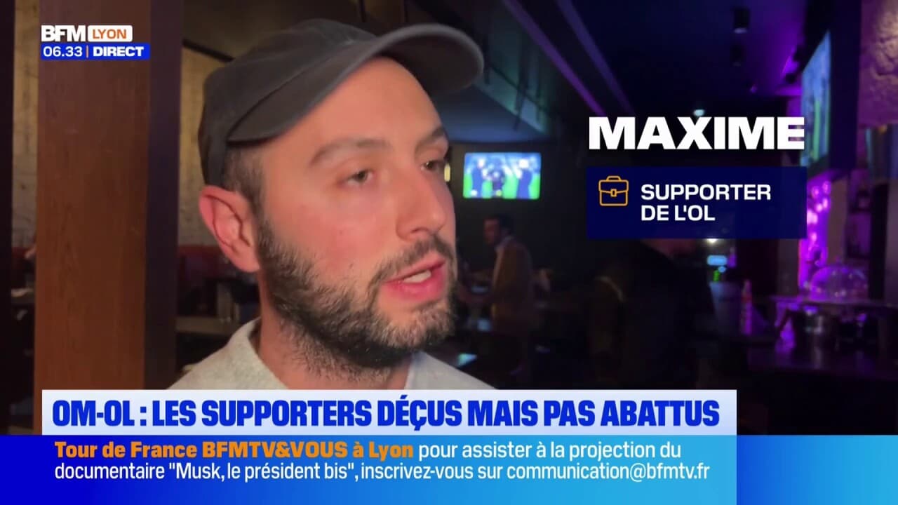 OM-OL: les supporters déçus après la défaite