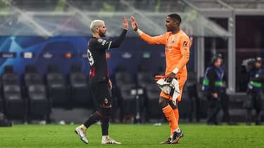 Théo Hernandez et Mike Maignan