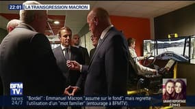 La trangression Macron