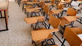 Un enseignant sur quatre était en grève jeudi dans le primaire, les collèges et les lycées contre la réforme des retraites, selon le ministère de l'Education. /Photo d'archives/REUTERS