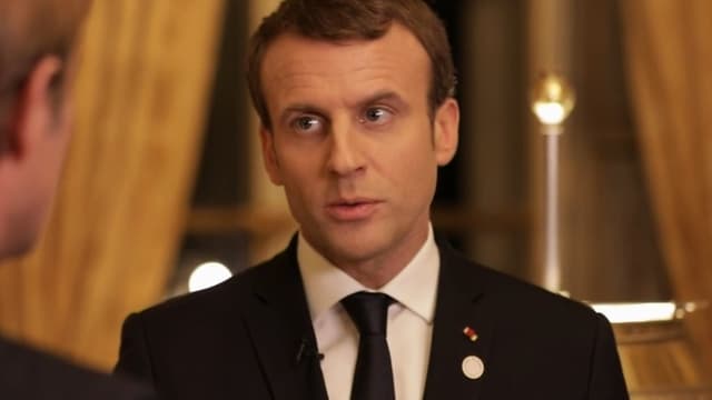 Emmanuel Macron, le 17 décembre
