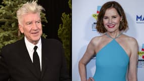 David Lynch et Geena Davis