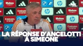 Real Madrid : La réponse d'Ancelotti à Simeone sur l'arbitrage