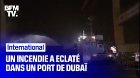 Un incendie éclate dans le principal port de Dubaï