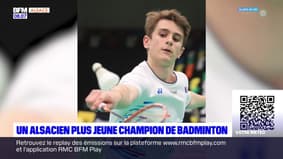 Badminton: l'Alsacien Alex Lanier plus jeune joueur à remporter un tournoi senior
