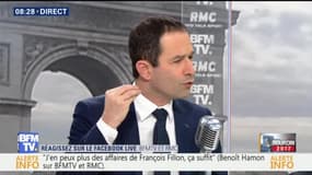 Benoît Hamon: "François Fillon tire la campagne vers le bas, ça n'est plus possible"
