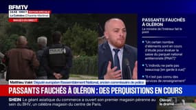 Oléron: la collaboratrice d'un député RN a été fauchée par le conducteur et "doit subir des opérations", déclare Matthieu Valet (RN)