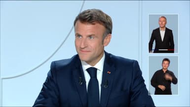 le président de la République, Emmanuel Macron, le 24 septembre 2023
