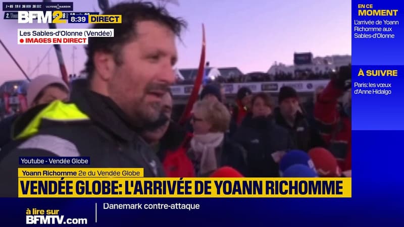 Yoann Richomme (2e du Vendée Globe): 