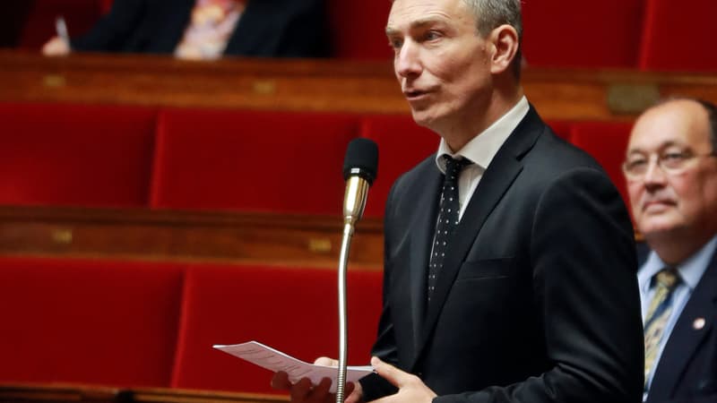 Jean-Noël Carpentier à l'Assemblée nationale lorsqu'il était député en 2016.