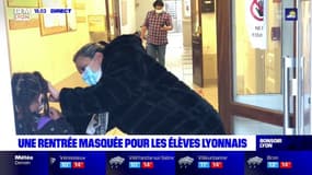 Une rentrée masquée pour les élèves lyonnais