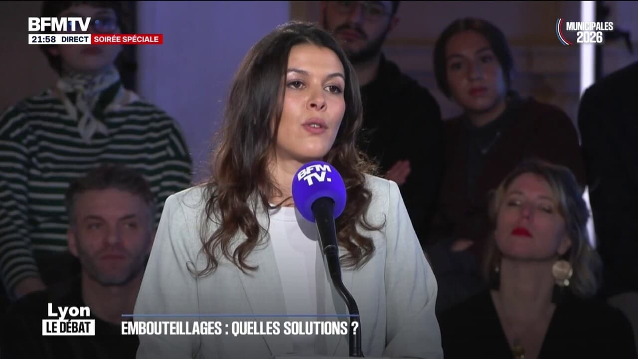 Embouteillages à Lyon: Anaïs Belouassa-Cherifi (LFI) assure qu'il n'est pas possible de "mettre en place" une ZFE s'il n'y a pas "les infrastructures nécessaires" Kép