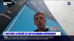 Vendée Globe: le Dunkerquois Thomas Ruyant a franchi le cap de Bonne-Espérance