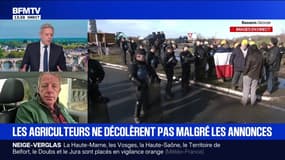 Colère des agriculteurs: "Ce métier est devenu invivable", déclare le vice-président de la FNSEA Luc Smessaert