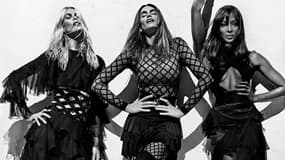 Les "supermodels" des années 90 pour Balmain