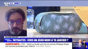 Retraites: "Si on veut encore plus vider les salles de classe, que le gouvernement continue dans cette direction", déplore Maxime Reppert, syndicat des écoles, collèges et lycées