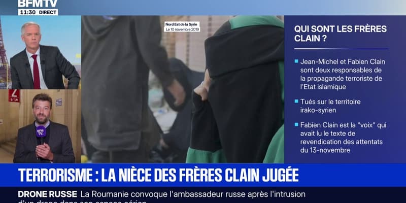 La nièce des frères Clain jugée pour association de malfaiteurs terroristes