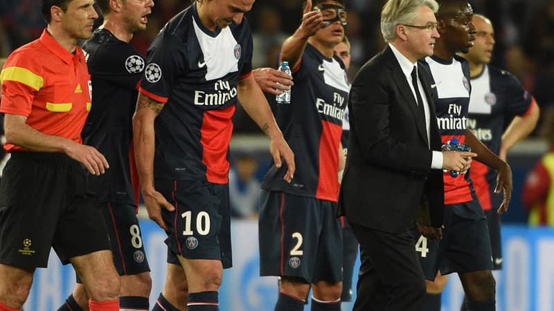 Zlatan Ibrahimovic blessé face à Chelsea