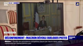Déconfinement: devant des élus, Emmanuel Macron dévoile quelques pistes
