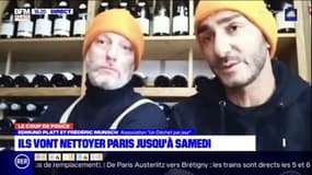 Coup de pouce de BFM Paris: Ils arrivent de Marseille pour ramasser les masques jetés par terre à Paris