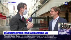 Concernant les extensions de terrasses, Ariel Weil, maire PS de Paris centre, évoque "un régime d'exception"