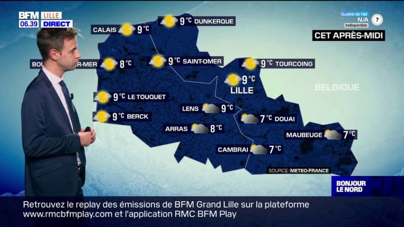 Météo Nord-Pas-de-Calais: quelques gouttes de pluie ce lundi avant le retour du soleil