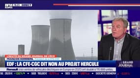 François Hommeril (CFE-CGC) : La CFE-CGC dit non au projet Hercule d'EDF - 12/01