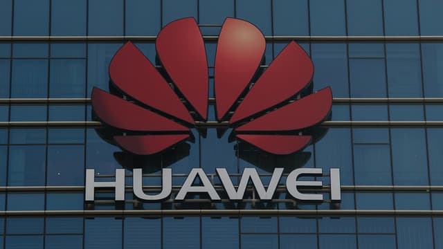 Le logo de Huawei.