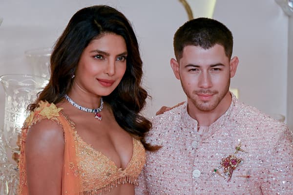 Priyanka Chopra et Nick Jonas au mariage d'Anant Ambani et Radhika Merchant le 12 juillet 2024 à Mumbai