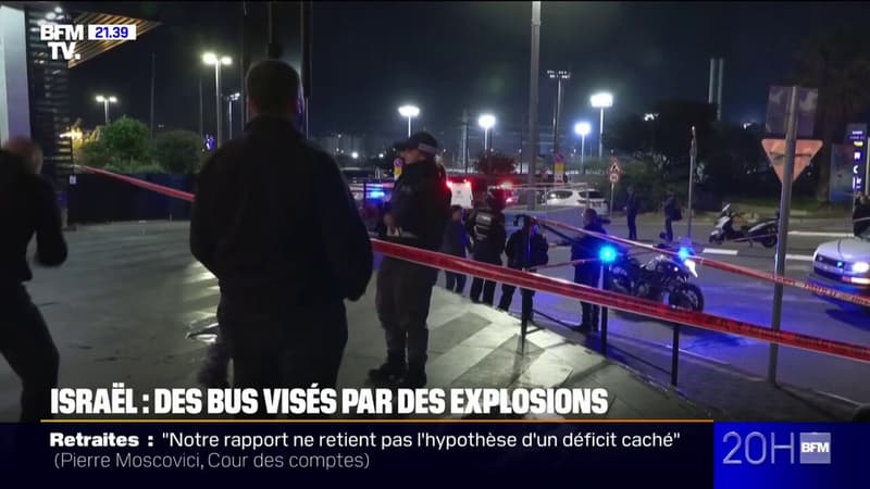 Israël: trois bus touchés par des explosions, 