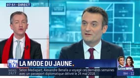 L’édito de Christophe Barbier: La mode du jaune