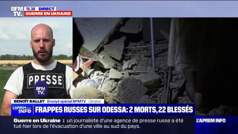 Frappes russes sur Odessa: 2 civils tués, 22 blessés et une cathédrale classée à l'Unesco endommagée, Kiev promet des représailles