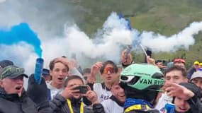 Bastien Tronchon avec son public