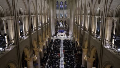 Une messe à Notre-Dame de Paris, le 8 décembre 2024