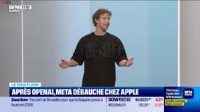 Le Tech Flash : Après OpenA, Meta débauche chez Apple, par Léa Benaim - 08/07