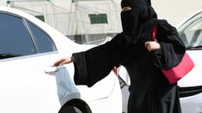 Femme saoudienne à Riyad le 26 octobre 2014.