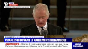 Charles III: "Je sens le poids de l'histoire et les traditions vitales du Parlement"