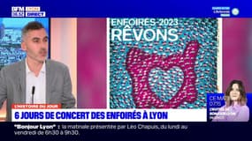 L'histoire du jour: six jours de concert des Enfoirés à Lyon