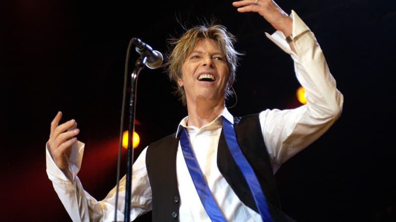 David Bowie, le 12 juillet 2002