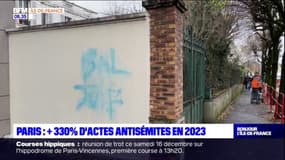 Paris: les actes antisémites en hausse de 330% en 2023