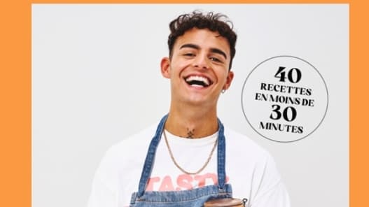 La couverture du livre "En Cuisine avec Diego Alary" aux éditions Hachette Pratique. La couverture du livre "En Cuisine avec Diego Alary" aux éditions Hachette Pratique.