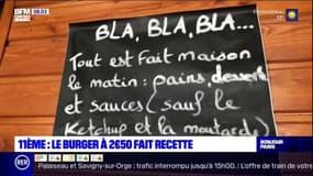 Avec des burgers faits maison à moins de 3 euros, ce restaurant du 11e arrondissement attire les foules