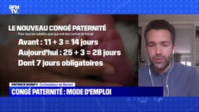 BFMTV répond à vos questions : Congé de paternité, le mode d'emploi - 01/07